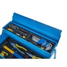 Geko Kinyitható, emeletes szerszámosláda 64 részes szerszámkészlettel