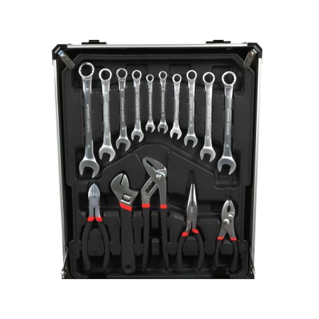 Geko 187 részes szerszámkészlet alumínium kofferben