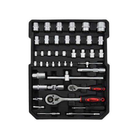 Geko 187 részes szerszámkészlet alumínium kofferben