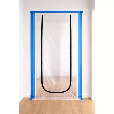 Geko 220×120 cm U-típusú porvédő ajtóhoz