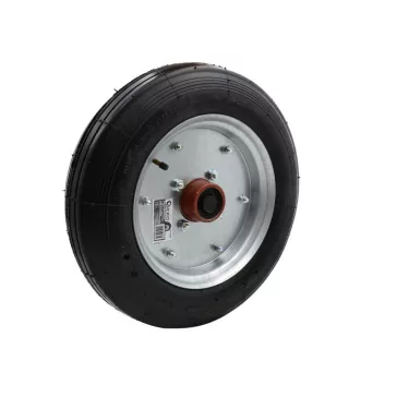   Geko Pneumatikus, tömlős molnárkocsi kerék kerékaggyal, 4.00-10, 350 kg