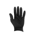 Geko Nitril védőkesztyű SOLID GRIP – 50 db/csomag, L méret, fekete