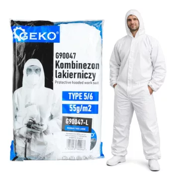 Geko Kapucnis munkaruha 55 g/m2, 5/6 típus – L méret