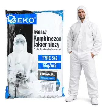 Geko Kapucnis munkaruha 55 g/m2, 5/6 típus – XXL méret