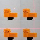 Lézeres mini szintező tripoddal - 105 x 50 x 60 mm - 3 x AG13