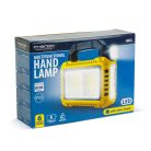 Multifunkciós kézi lámpa - szolár panel, USB-C - 6 világítási mód, 8 LED, 3600 mAh