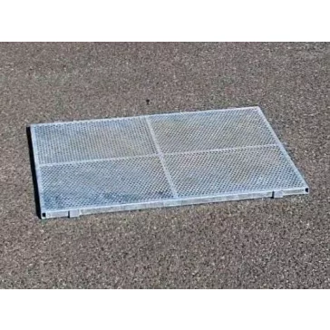   Raklapőr GP, Alaplemez LOG (zárható, szétszedhető gitterboxhoz)