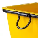 Építőipari box, kész habarcs szállításához, 1050 × 705 × 490 mm