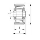 Alumínium Kerék Pur Futófelülettel 160-As