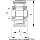 Alumínium Kerék Pur Futófelülettel 250-Es