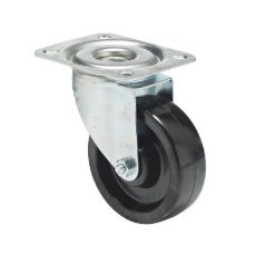   Hőálló (+280 C-ig), önbeálló, Talpas görgő, 100 mm, 150 kg