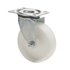 Polipropilén, Talpas, Önbeálló görgő, 80 mm, 150 kg