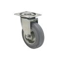 Szürke nyommentes tömörgumis önbeálló kerék 80-as