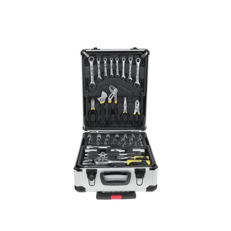 Geko 187 részes szerszámkészlet alumínium kofferben