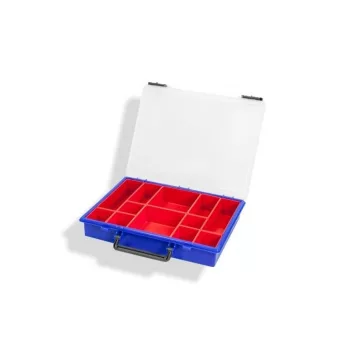 Lince 302/1 Rendszerező Doboz (12db Rekesszel), kék