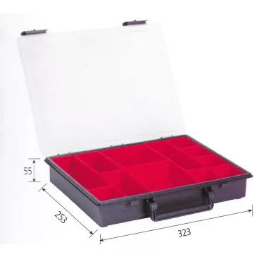 Lince 302/1 Rendszerező Doboz (12db Rekesszel), kék