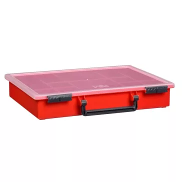 Lince 302/1 Rendszerező Doboz (12db Rekesszel), piros