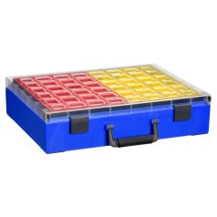 Lince 331/100 Rendszerező Doboz (59 db Tárolóval), kék