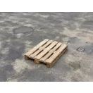 Raklapőr LR, LOG rácsos (zárható, szétszedhető gitterbox, kaloda) - Ajtós hátlappal