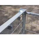 Raklapőr LR, LOG rácsos (zárható, szétszedhető gitterbox, kaloda) - Normál, fix hátlappal