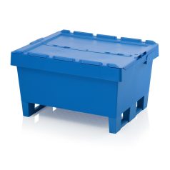   Többfunkciós Tárolóláda Fedéllel, 2 Talppal 800X600X440, Mbd 8632K