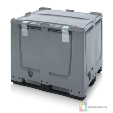   Bigbox Zsanéros Fedéllel 120 X 100 X 100 cm 3 Talp MBG 1210K SA