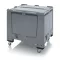 Bigbox Zsanéros Fedéllel 120 X 100 X 100 cm 4 Kerék MBG 1210R SA