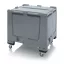 Bigbox Zsanéros Fedéllel 120 X 100 X 100 cm 4 Kerék MBG 1210R SA