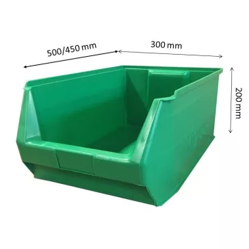 Mh2-Box Zöld (500X300X200mm)
