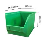 Mh4-Box Zöld (230X140X130mm)