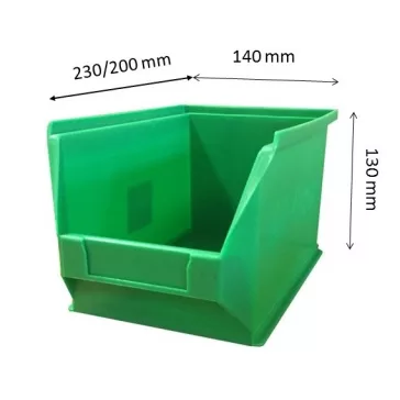 Mh4-Box Zöld (230X140X130mm)