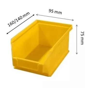Mh5-Box Sárga (160X95X75mm)