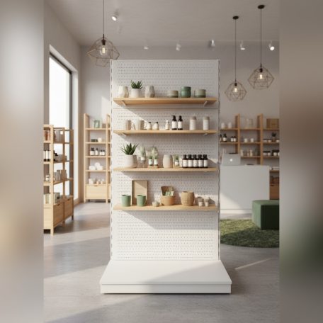 Bemutató Állvány, Összerakható, 2. osztályú termék - bemutatótermi darab!