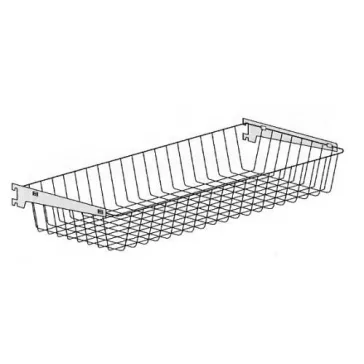   Element System Drótkosár Zöldség Fehér, 80X35 cm Konzollal (festékhibás)