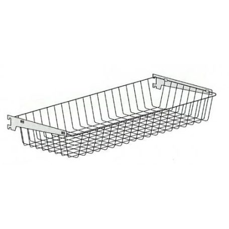 Element System Drótkosár Zöldség Fehér, 80X35 cm Konzollal (festékhibás)