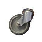 Szürke, Nyommentes Tenteprene Felületű Görgő, Önbeálló (100)