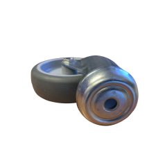   Szürke, Nyommentes Tenteprene Felületű Görgő, Önbeálló (100)