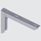 Nehézkonzol Fehér 22X26 cm