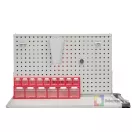 VIPA fém Szerszámtartó Panel 500X1000 mm, Világosszürke