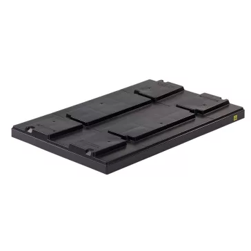 ESD Raklapfedél, 1205 x 805 x 100 mm, fekete