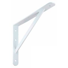 Fémkonzol 14X20 cm Fehér 90°-os