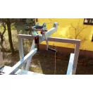 Dromader Tartószerkezet építési sittledobókhoz, megerősített kivitel, 8-25 m