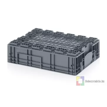   R-KLT Láda (60X40X14,7cm) Ral 7001 Ezüst Szürke R-KLT 6415-7001