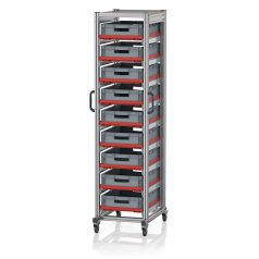   Rendszerkocsi Euro Tárolóládahoz 60 x 40 Magasság 200 cm SE 200 6412.2