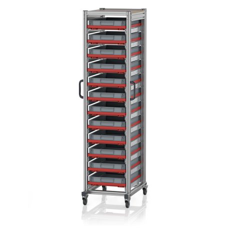 Rendszerkocsi Euro Tárolóládahoz 60 x 40 Magasság 200 cm SE 200 6475.2