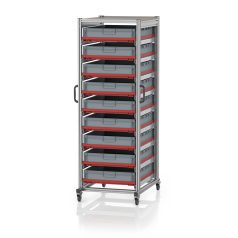   Rendszerkocsi Euro Tárolóládahoz 80 x 60 Magasság 200 cm SE 200 8612