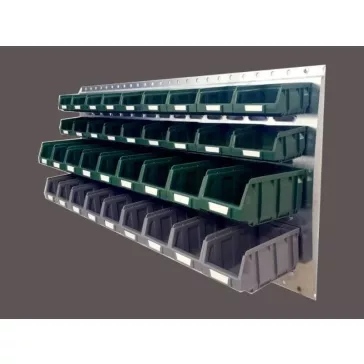   Horganyzott Fali Tartó Bull Dobozokkal (991X440) Szett Vizszintes 03