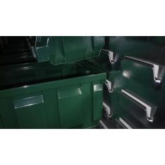   Horganyzott Fali Tartó Bull Dobozokkal (991X440) Szett Vizszintes 03