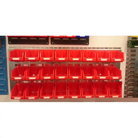 Horganyzott Fali Tartó Bull 2 Piros Dobozokkal (991X440) Vízszintes