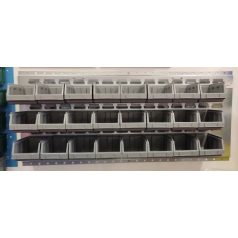   Horganyzott Fali Tartó Bull 2 Szürke Dobozokkal (991X440) Vízszintes